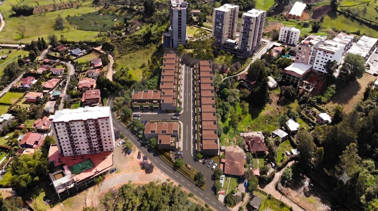 Imagen conceptual ilustrativa del proyecto NATÚA, vista de calle interior.
